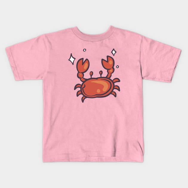 crab Kids T-Shirt by salimax